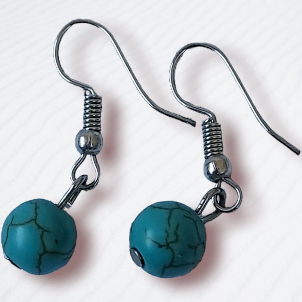 Handmade Turquoise Earrings